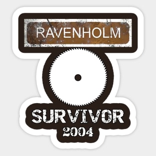 Half-Life 2: Ravenholm Survivor 2004 Print Sticker